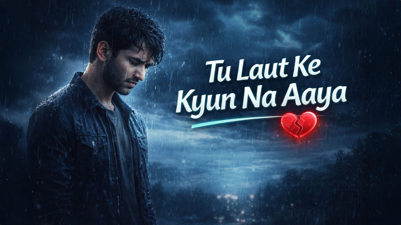 💔 Tu Laut Ke Kyun Na Aaya | Very Sad Emotional Breakup Song | Heart Touching Hindi Sad Song 2026