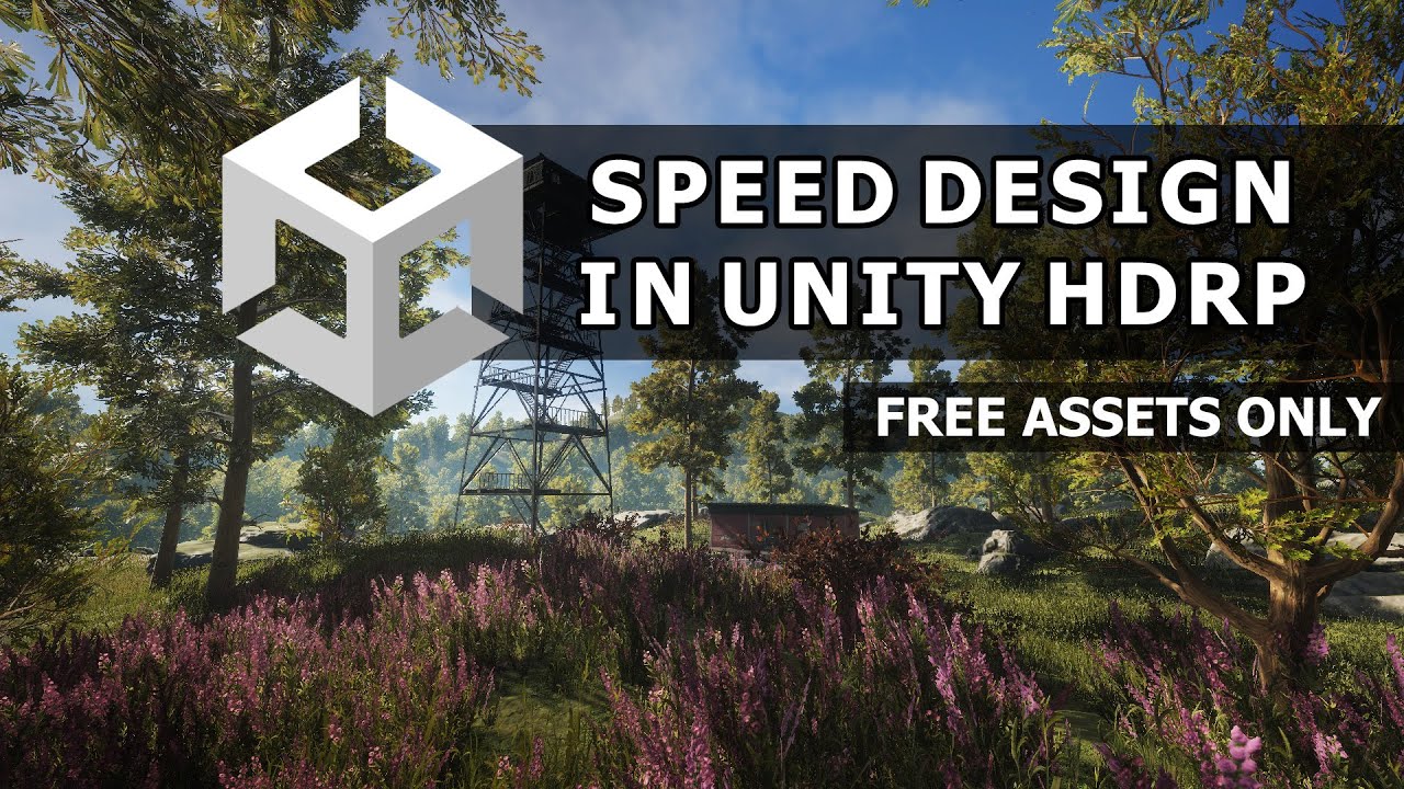 Firewatch Tower | Free assets only | Environment Design | Speed Level Design | Unity | HDRP