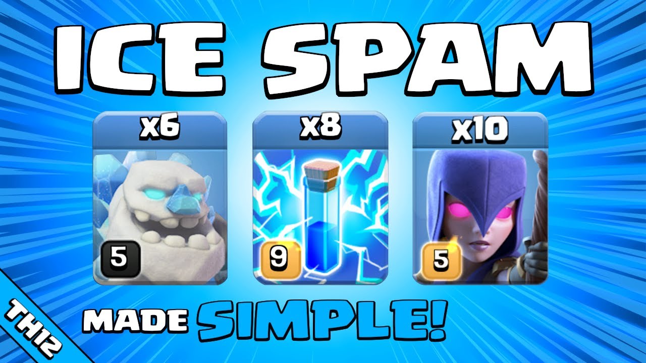 THIS TOWN HALL 12 SPAM ATTACK IS OP!!! TH12 Attack Strategy | Clash of Clans