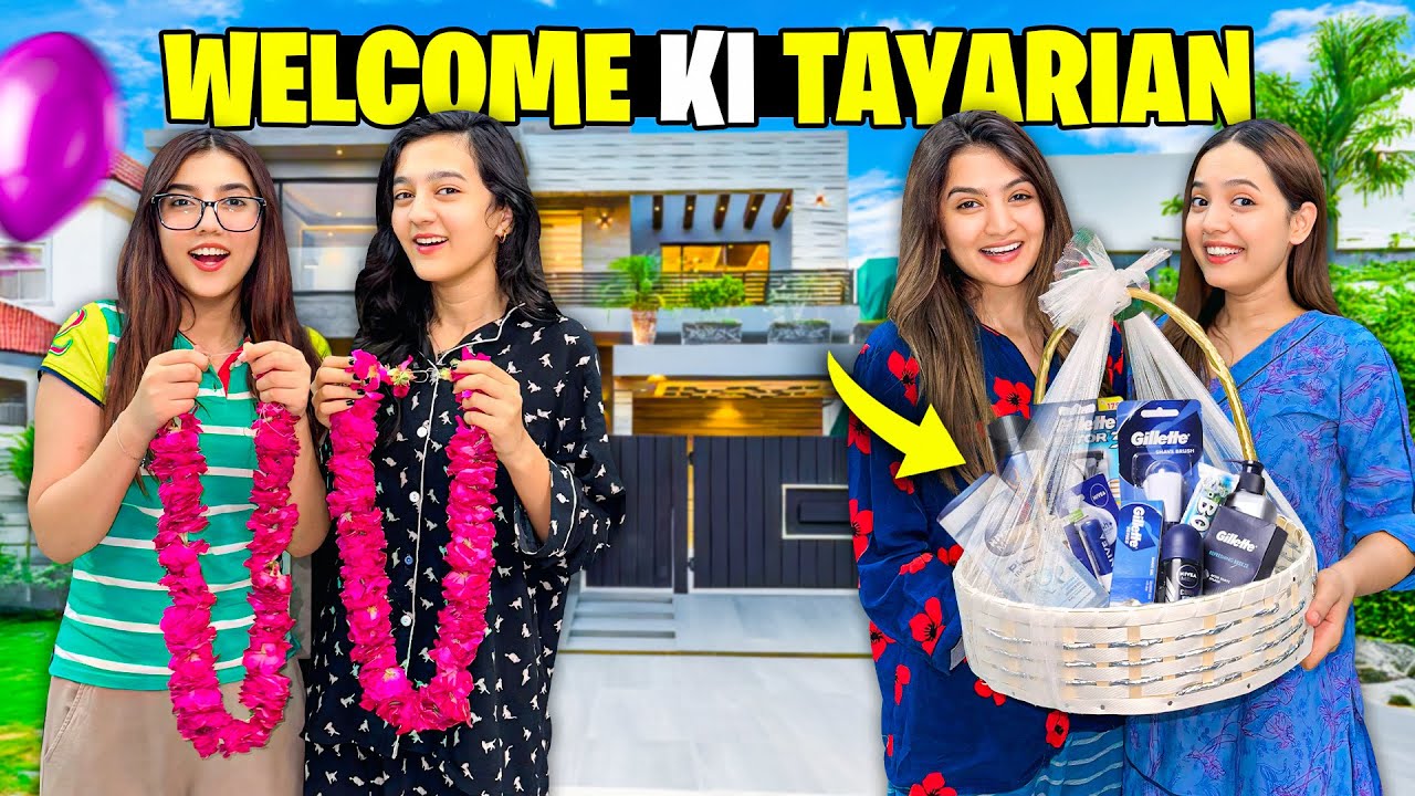 Welcome Ki Sari Tayarian Karlien 🤩🥰|Ghar Ko Decor Kardia♥️🏡|Special Gifts For Him🎁💙|Sistrology