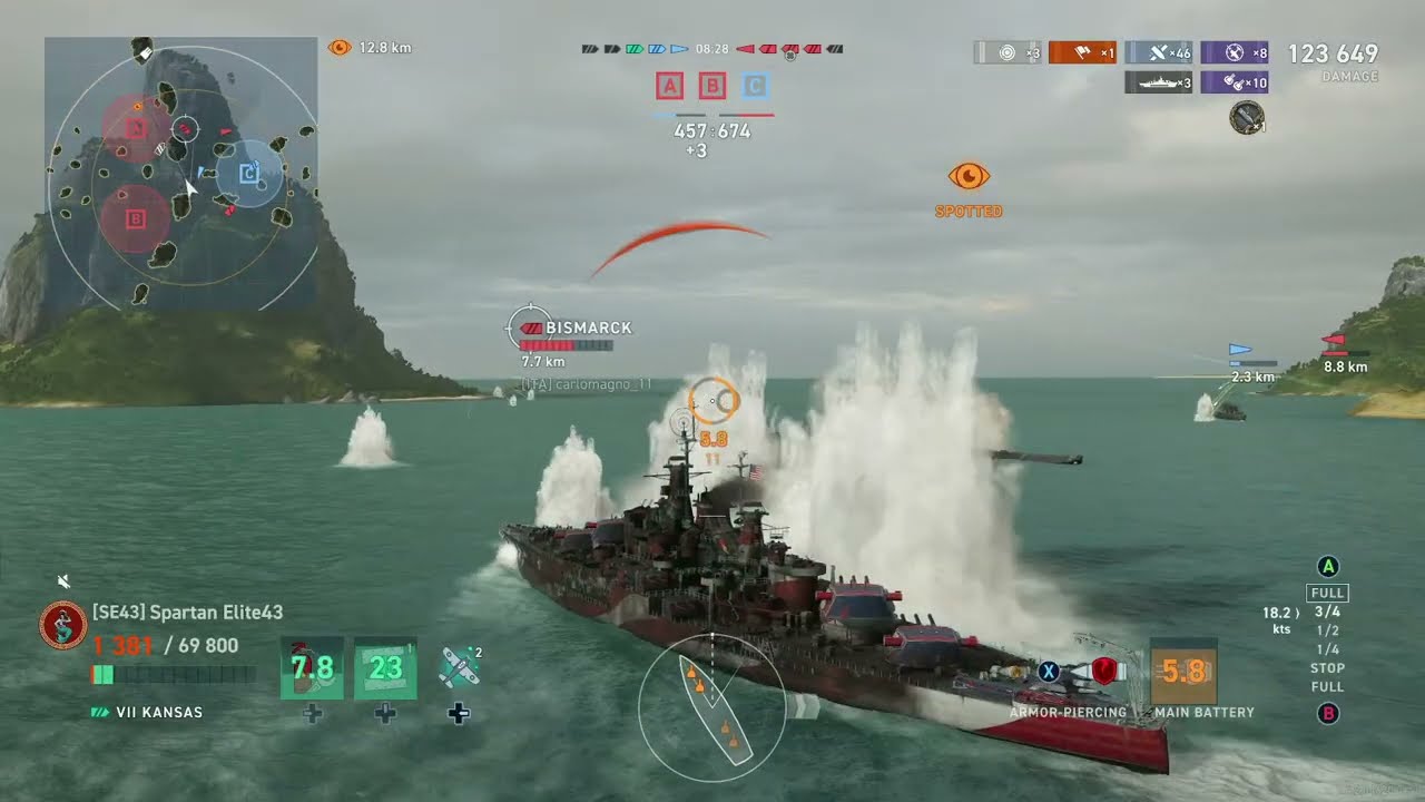 Tier 7 Ranked Hell in World of Warships Legends