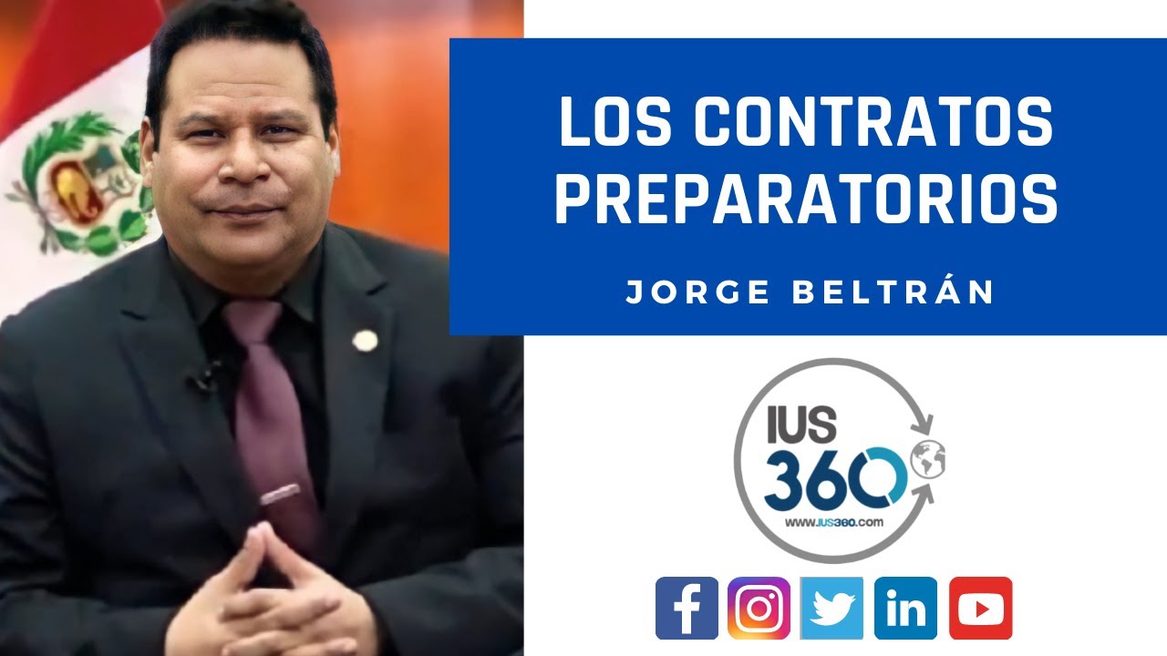 Los contratos preparatorios | Jorge Beltrán