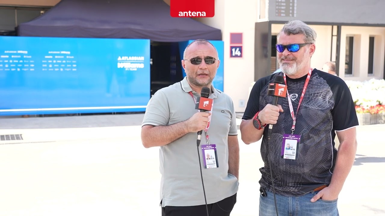 Cătălin Ghigea şi Antal Putinică au prefaţat sezonul 2026 pentru Williams: 