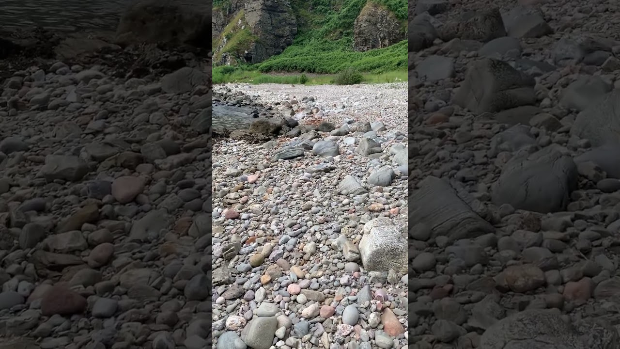 Short Walk Muchalls Beach #scotland #coastalvibes #beachwalk