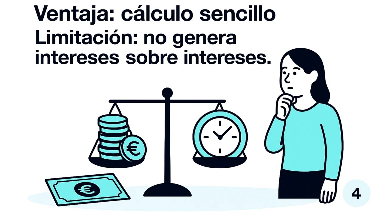 Inter&eacute;s simple explicado f&aacute;cil: la base de las finanzas | Econom&iacute;a en 1 Minuto