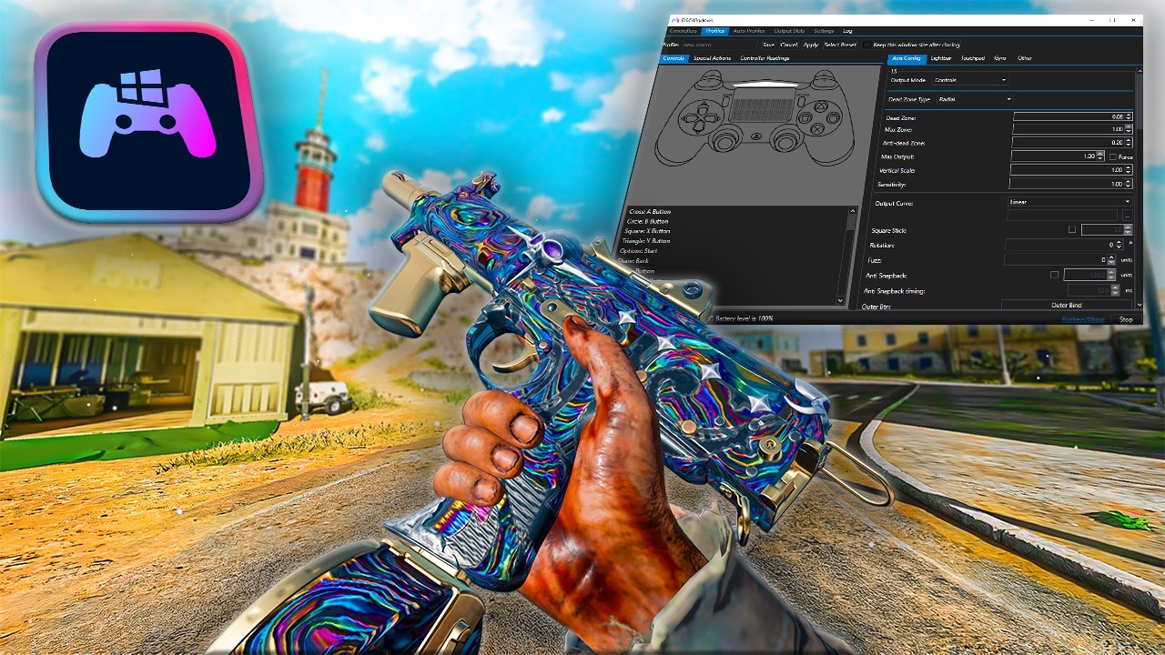 Руководство по настройке Warzone для DS4Windows (макрос YY + лучшие настройки) 🔥