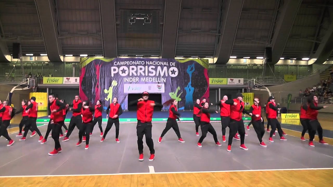 166 Uniques hip hop open mixto - Inder Medellin 2015 Lunes