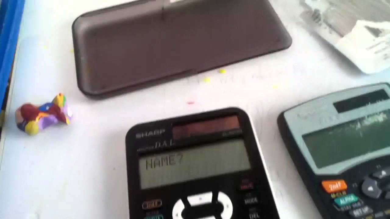 Sharp Calculator Mini-Game and Some Other Infos On The Channel (Flamery Blurs)
