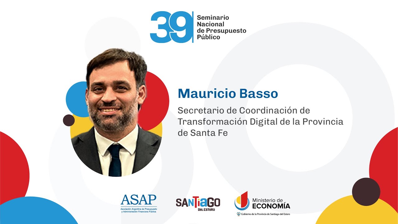 Mauricio Basso - 39° Seminario Nacional de Presupuesto Público