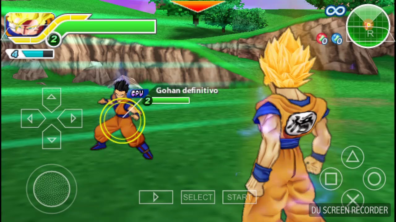 Como hacer técnicas en dragón ball tenkaichi tag team