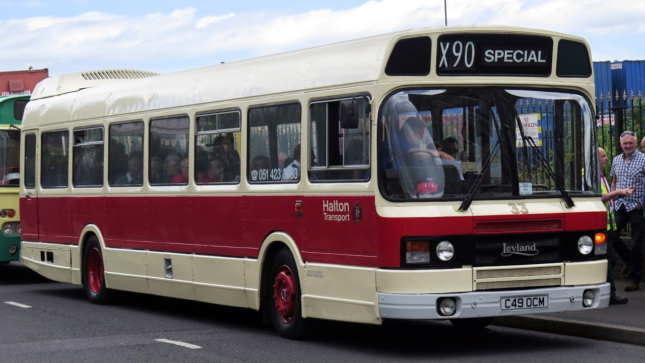 (4/6/2017) The Last Leyland National! Halton 33 C49OCM - NWVRT Running Day - Route X90 to Prescot