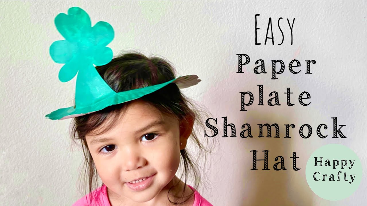 DIY Paper Shamrock Hat ☘️ | St. Patrick's Day Crafts for Kids