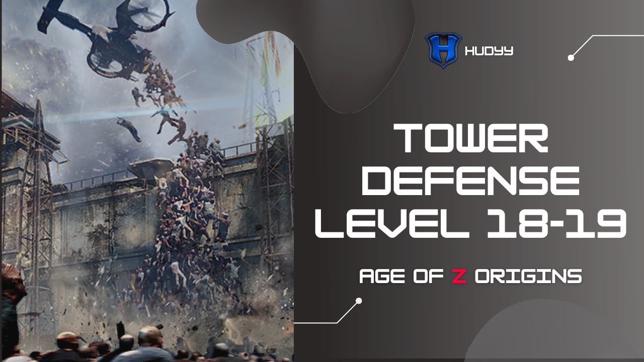Tower Defense GUIDE - NORMAL, levels 18-19 Age of Z Origins, AoZ