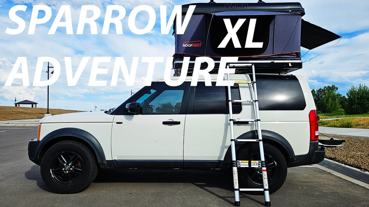 Roofnest Sparrow XL Adventure On The LR3!