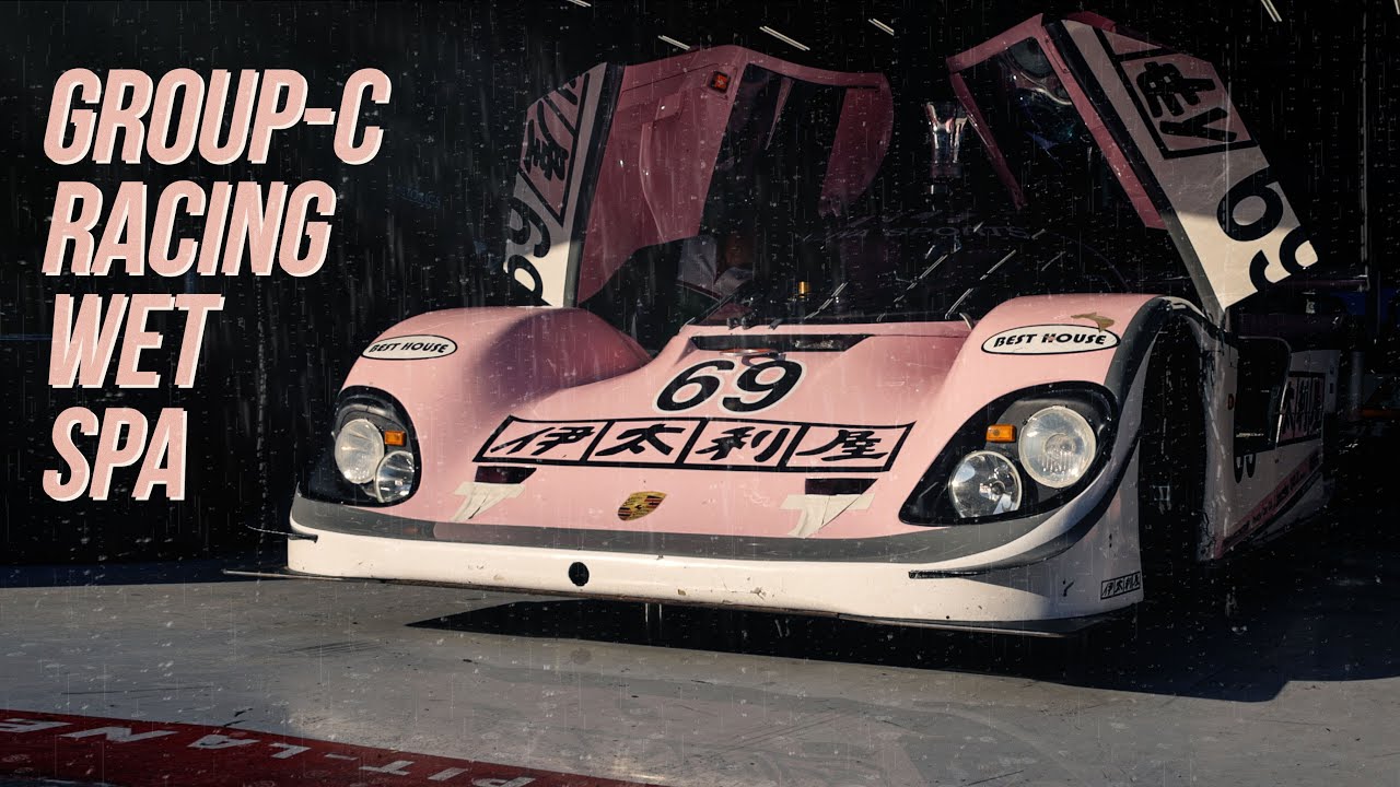 Onboard: Porsche 962 Racing on wet Spa - Highlights - Pure HQ engine sound