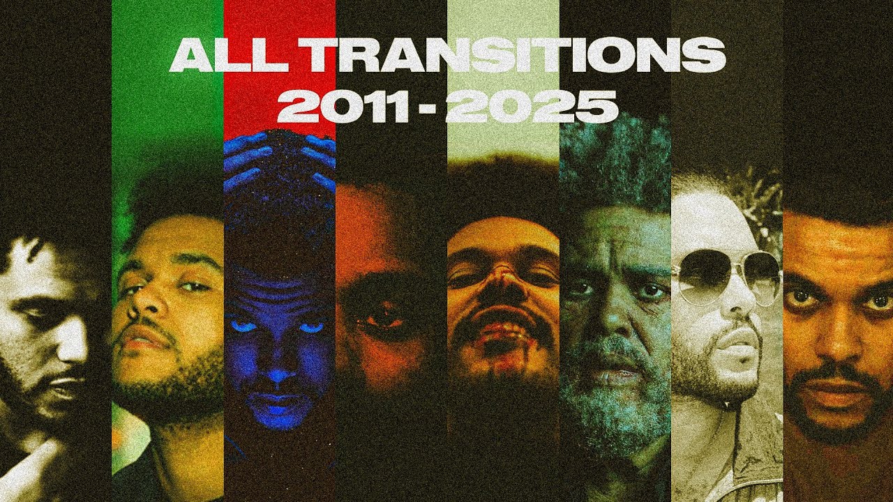 All The Weeknd Music Transitions (2011 - 2025)