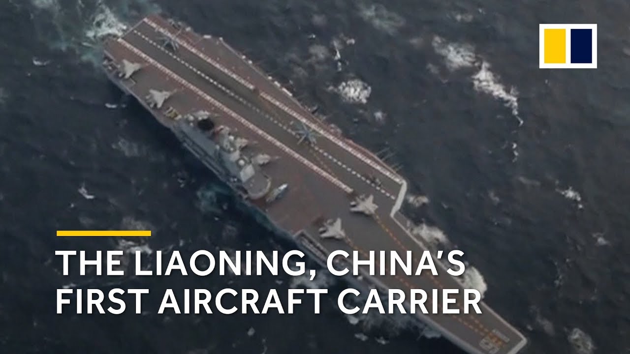 The Liaoning, China’s first aircraft carrier