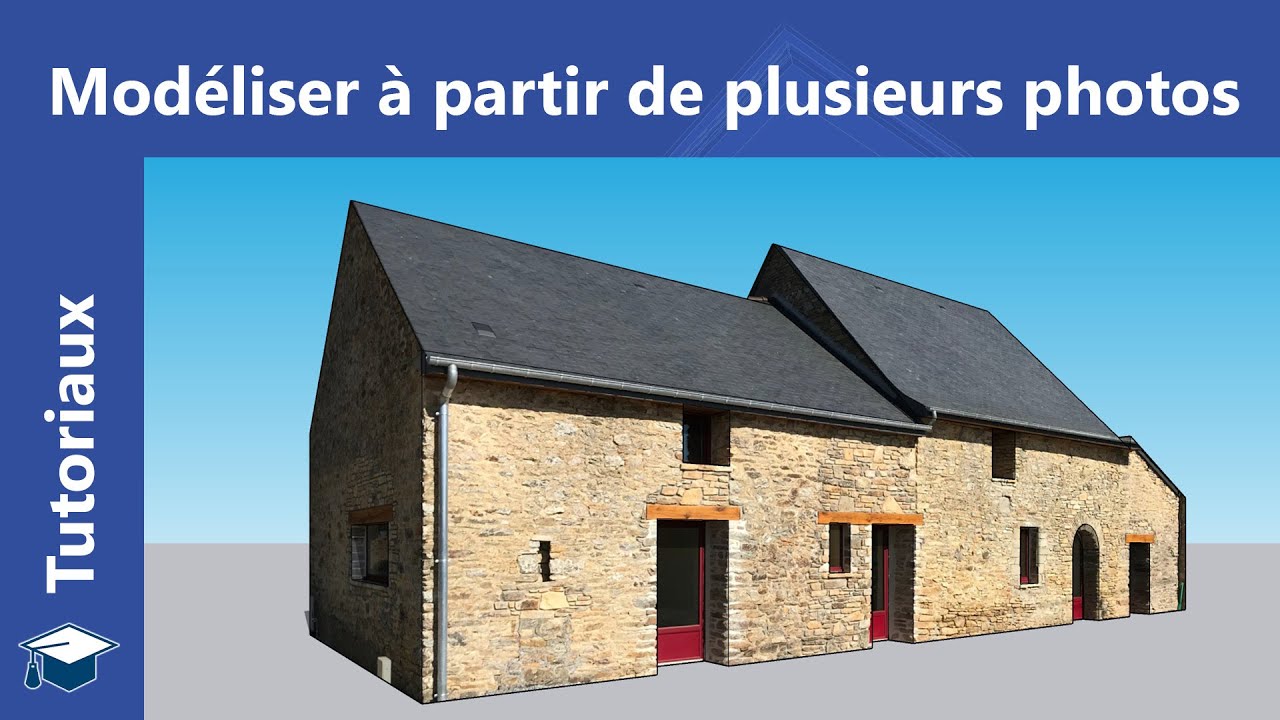 SketchUp Tutoriaux : Modéliser à partir de plusieurs photos