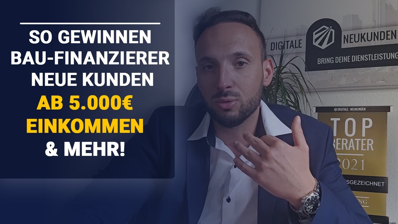 Baufi Leads mit 5.000 &euro; Einkommen - So gewinnst du digitale Neukunden