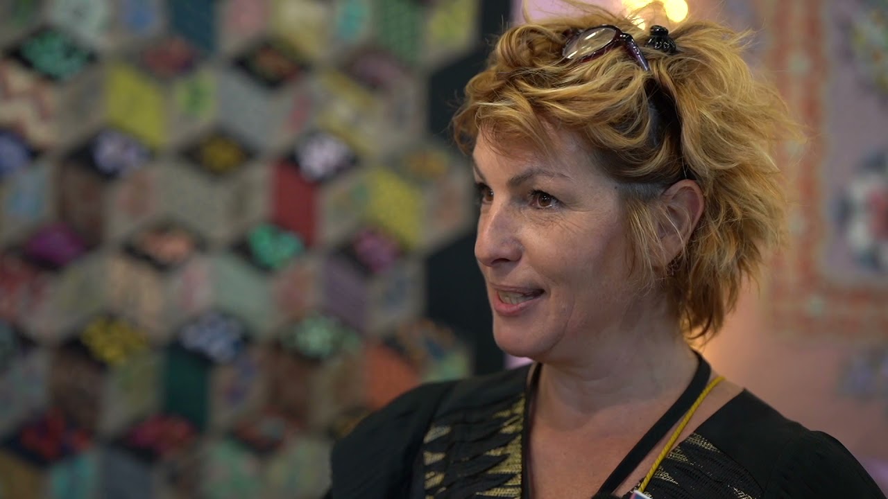 Meet Cécile Franconie at the Pour l'Amour du Fil 2021 show
