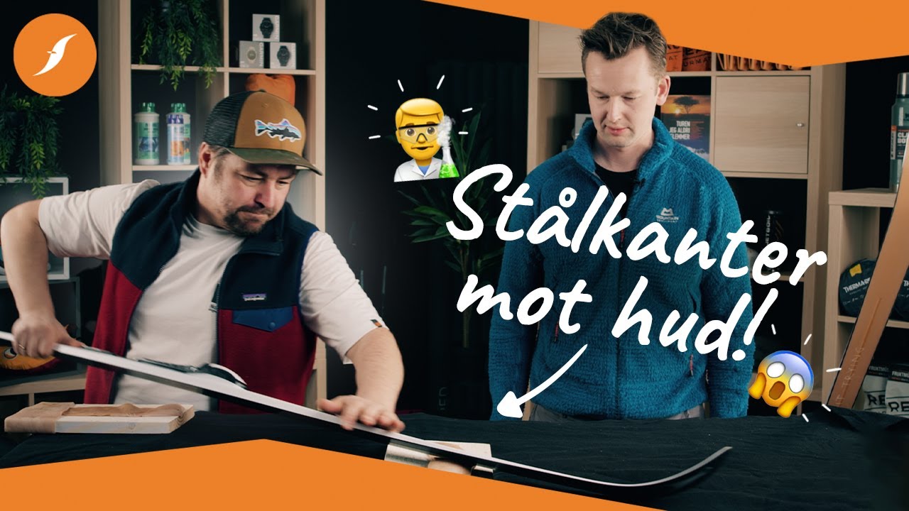 Vi tester ski med og uten stålkant mot ekte hud | Fjellsport.no