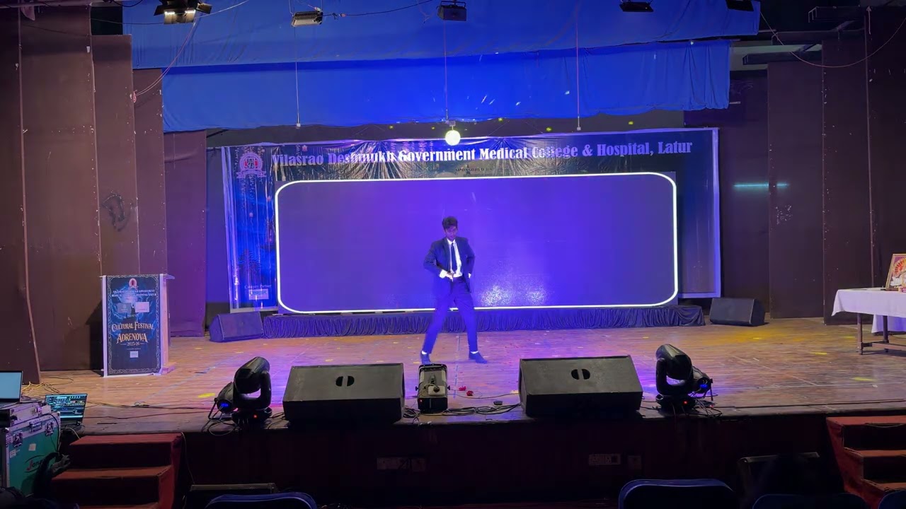 Michael Jackson dangerous Dance performance | Adrenova vdgmc latur fest | medical College dance