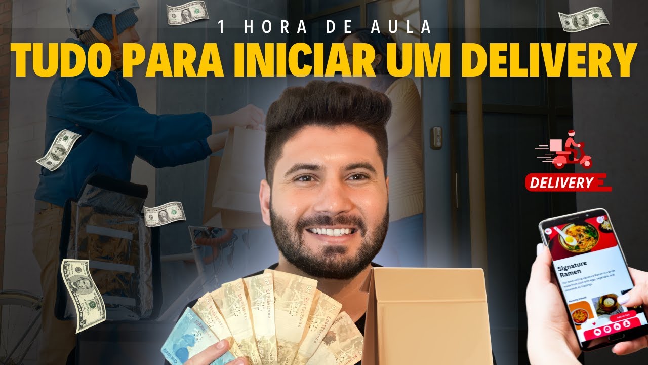 COMO INICIAR UM DELIVERY, E GANHAR DINHEIRO EM CASA!