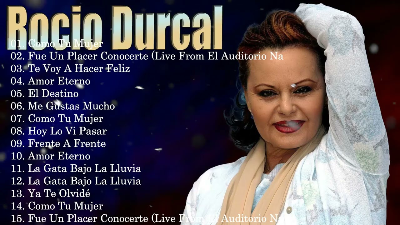Rocío Dúrcal top 15 best songs 2026 | iconic mariachi & bolero hits | costumbres & fue un placer