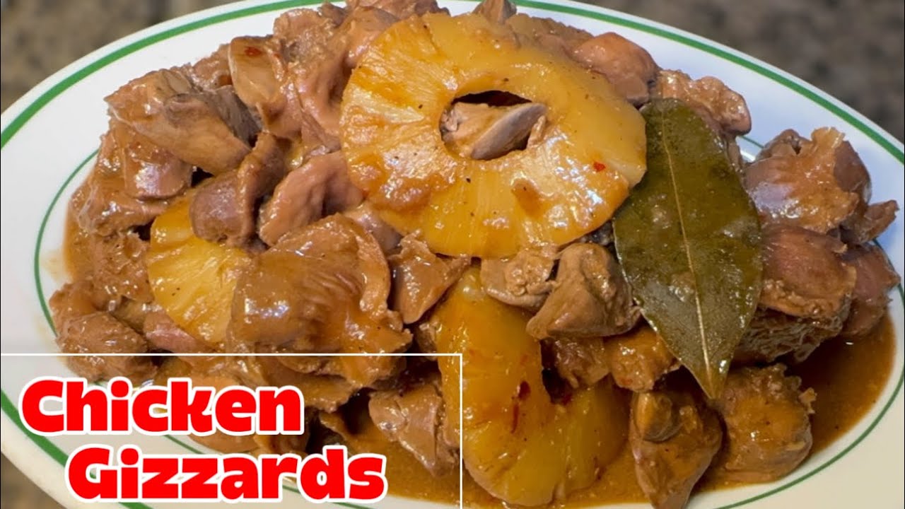 Chicken Gizzard Recipe || How to make chicken gizzard || Adobong Atay Balunan