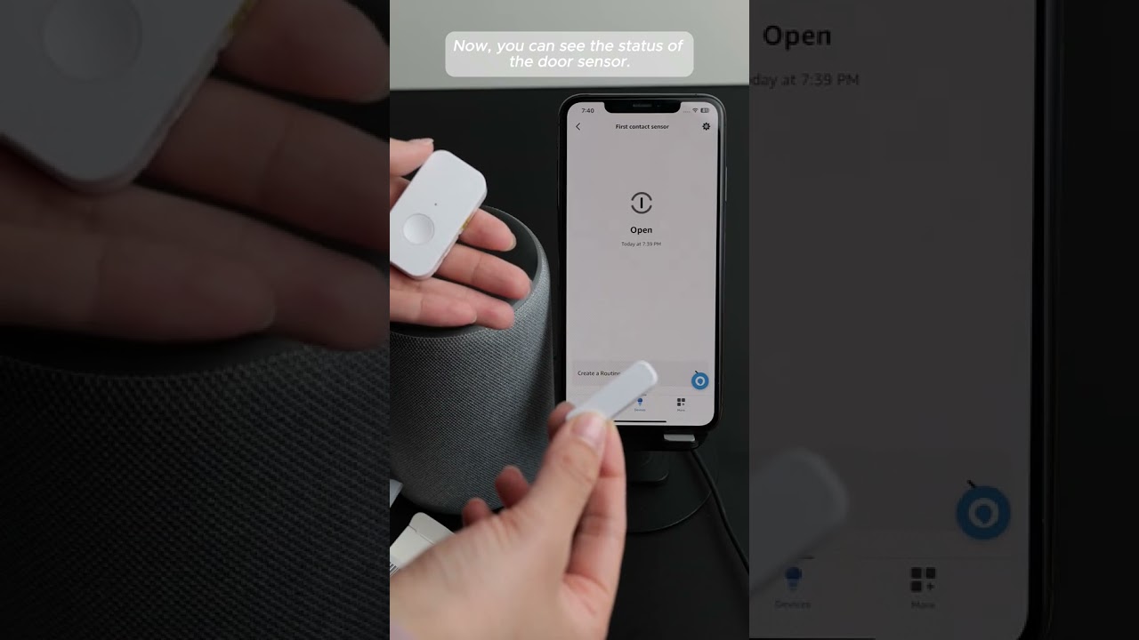 How to add a Zigbee door sensor to Alexa