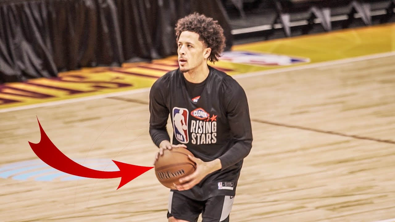 Cade Cunningham Shooting Workout in the NBA All Star Weekend