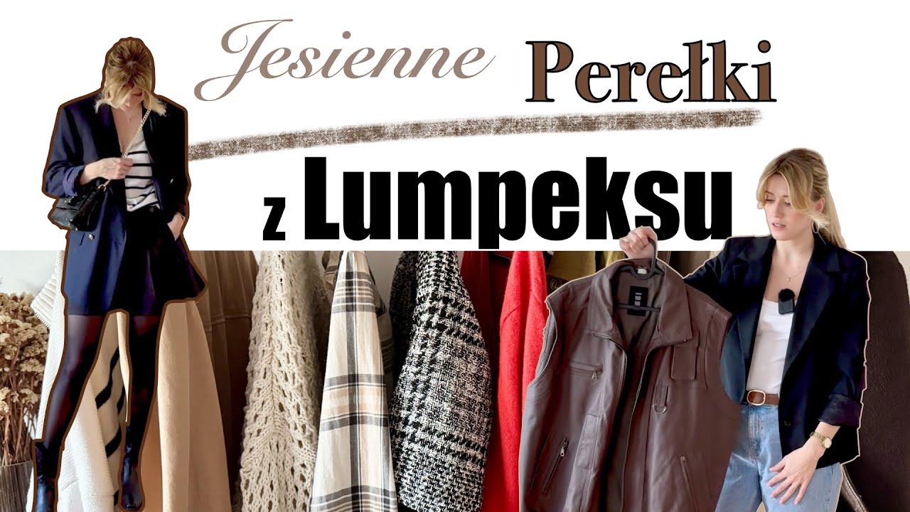 Znalazłam ŚWIETNE RZECZY w Lumpeksie! Perełki z Vinted! Jesienny haul Lumpeskowy!