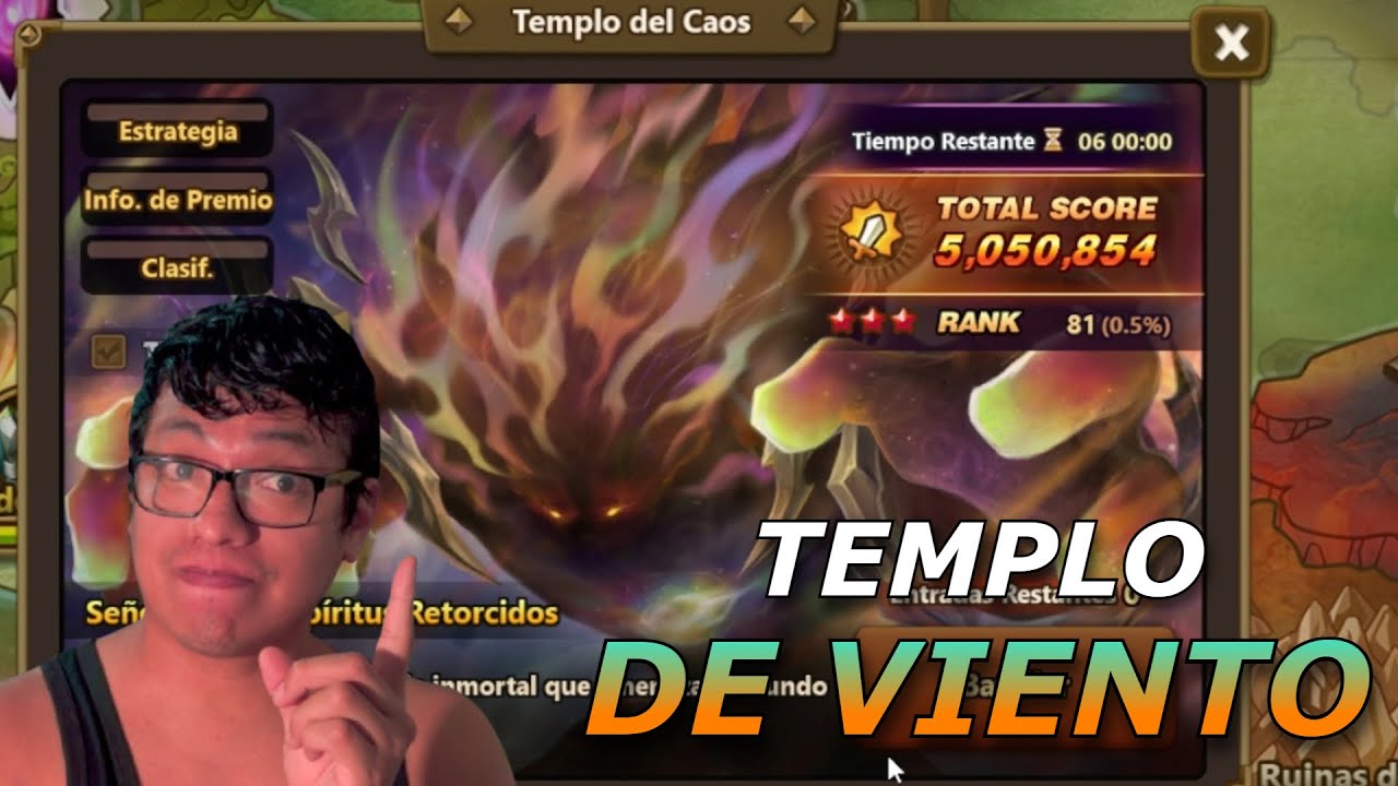 TEMPLO DEL CAOS FEBRERO: ELEMENTO VIENTO 