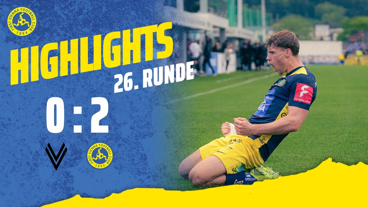 ADMIRAL 2. Liga | 26. Runde - Highlights | ASK Voitsberg - First Vienna FC 1894