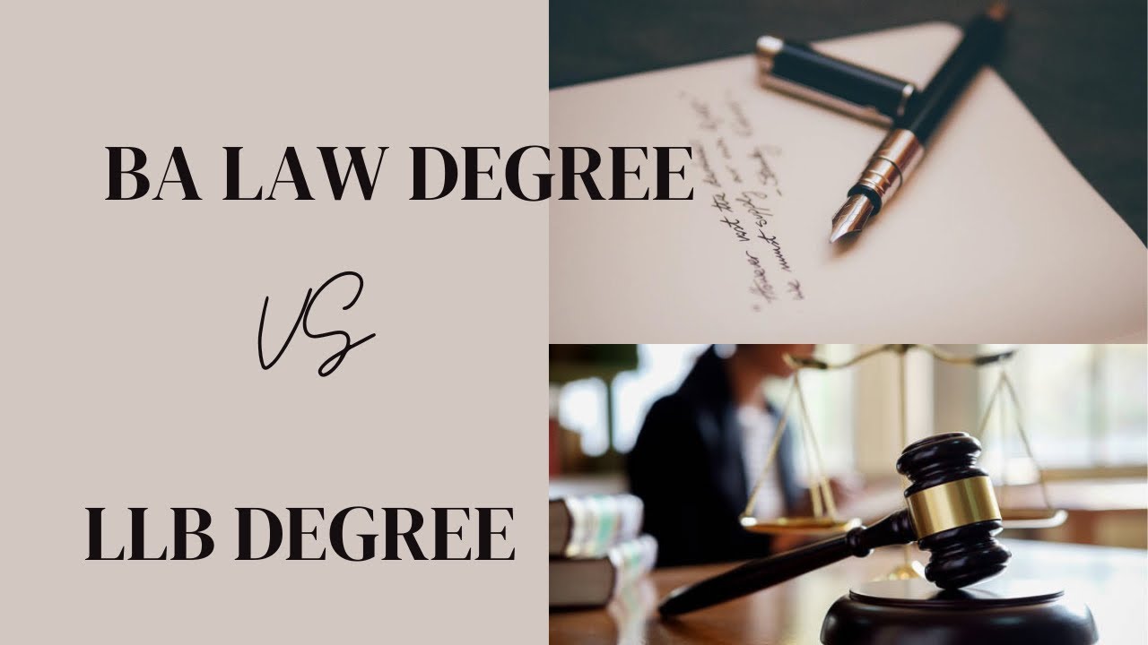 Life of a Law Graduate | The key Differences between a BA Law Degree and LLB Degree | South Africa |