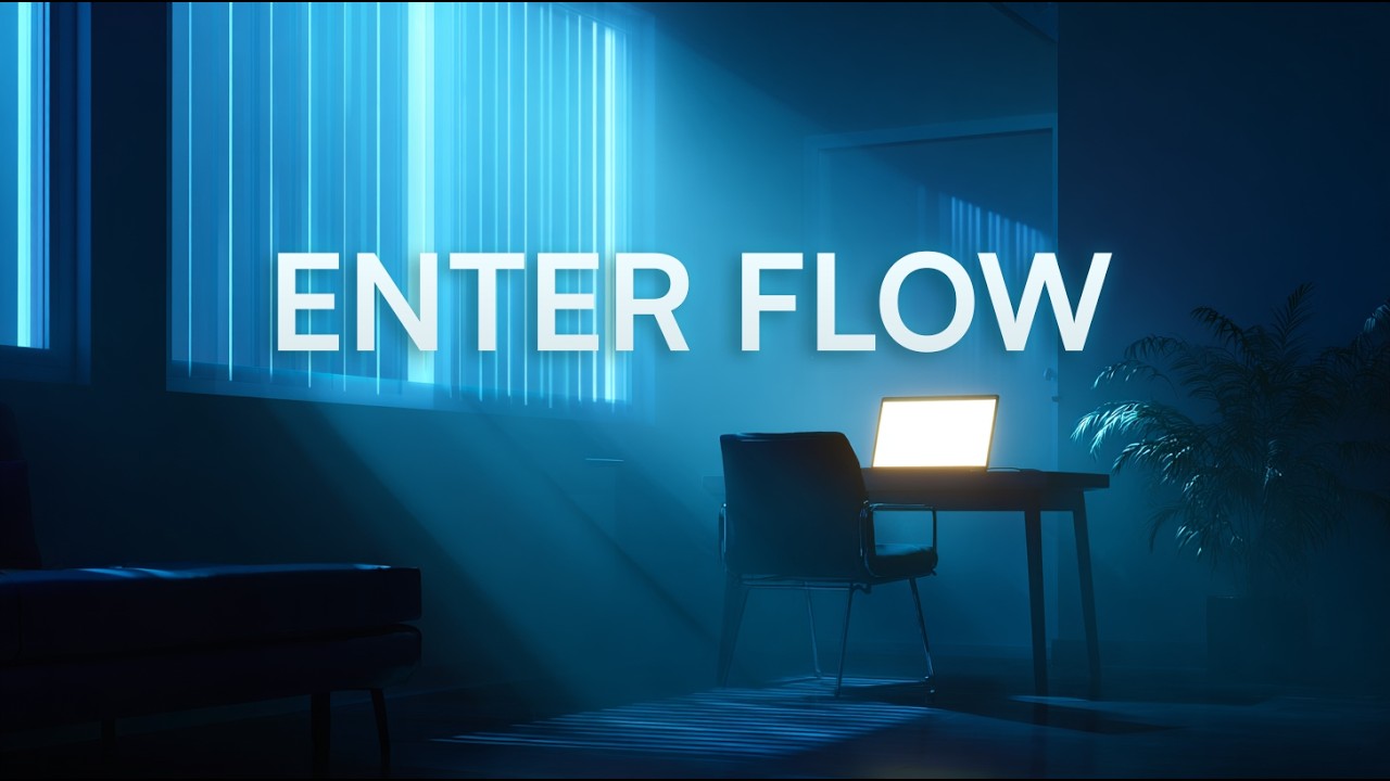 flow state lofi 💙 | 1 hour coding & deep work session | Blue Circuits