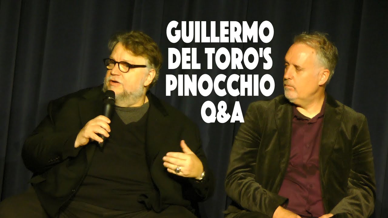 Guillermo del Toro's Pinocchio Q&A Christoph Waltz, Finn Wolfhard, Mark Gustafson, & Gregory Mann