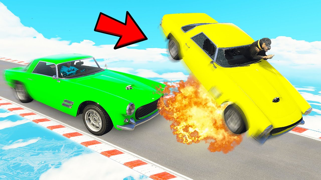 GTA 5: PARKOUR RACE in JAMES BOND SUPERCAR!