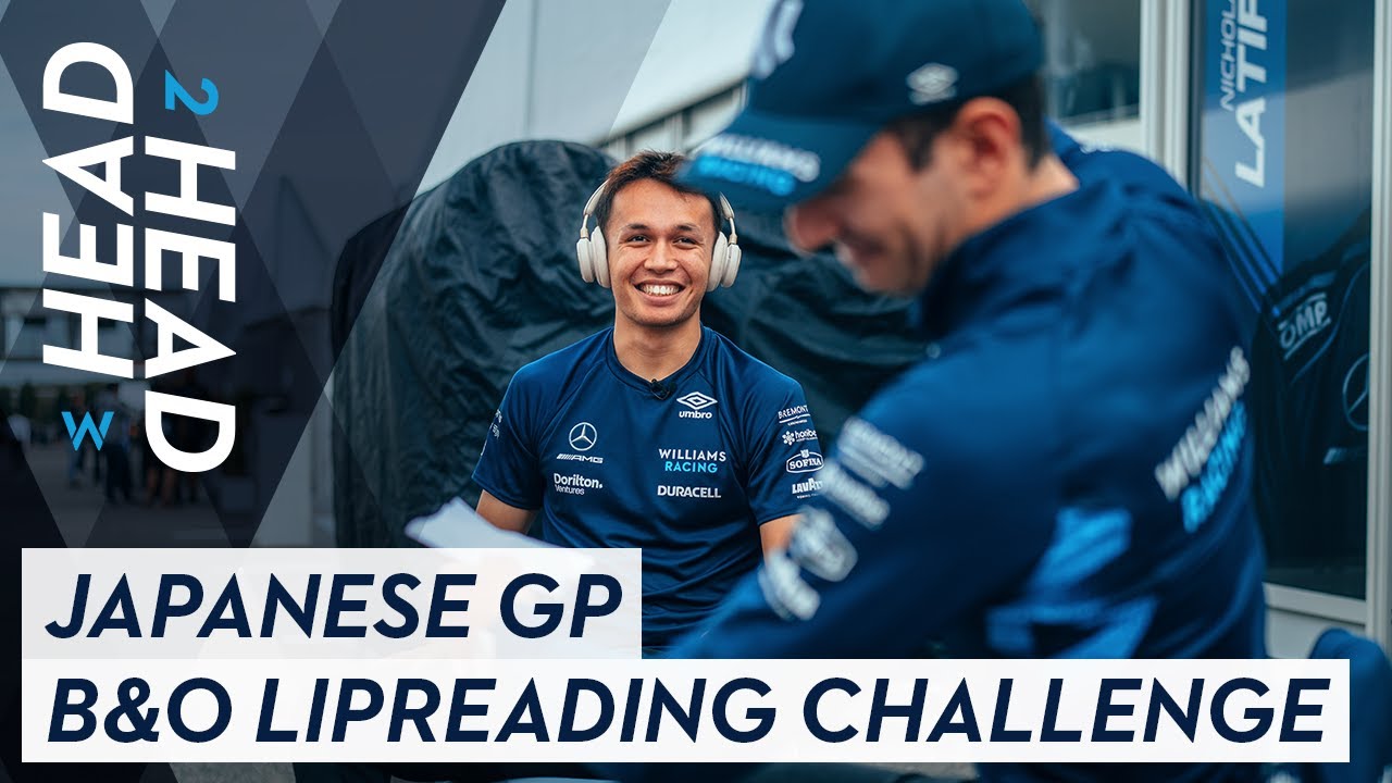 Head 2 Head | Bang & Olufsen Lip Reading Challenge | Williams Racing