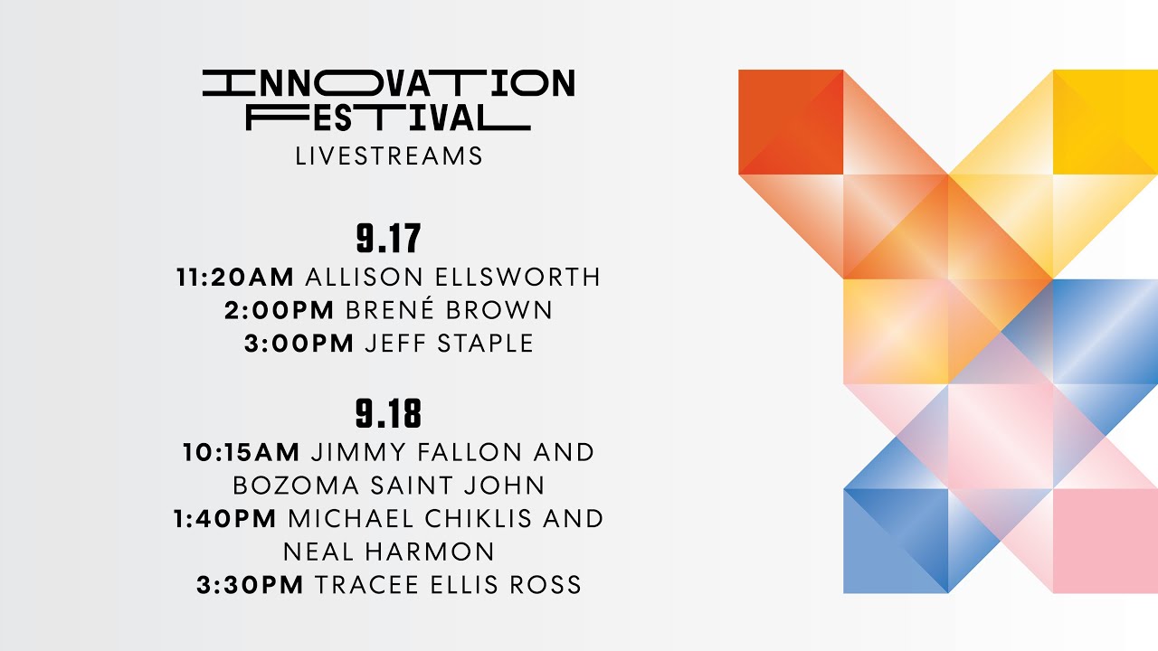 Watch The Fast Company Innovation Festival Live!