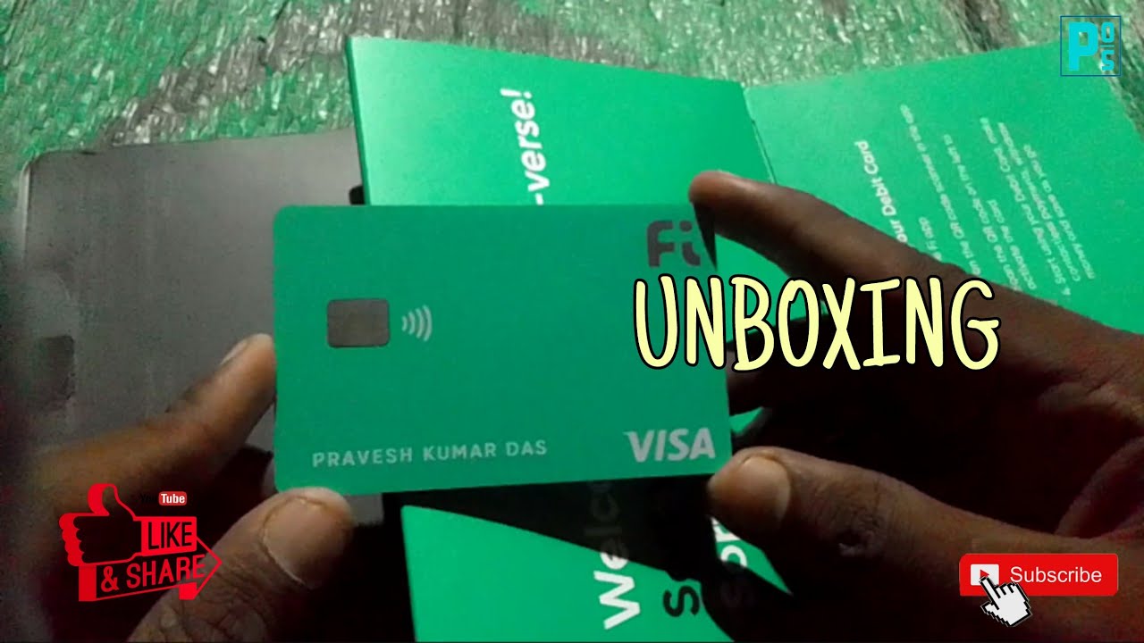 Fi money or federal bank debit card Unboxing || How to apply fi money or federal bank debit card.