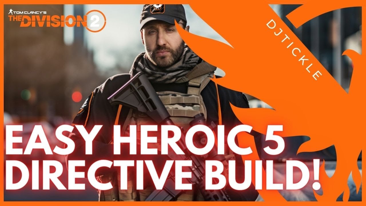 BEST HEROIC 5 DIRECTIVE BUILD IN 5 MINS! THE DIVISION 2!