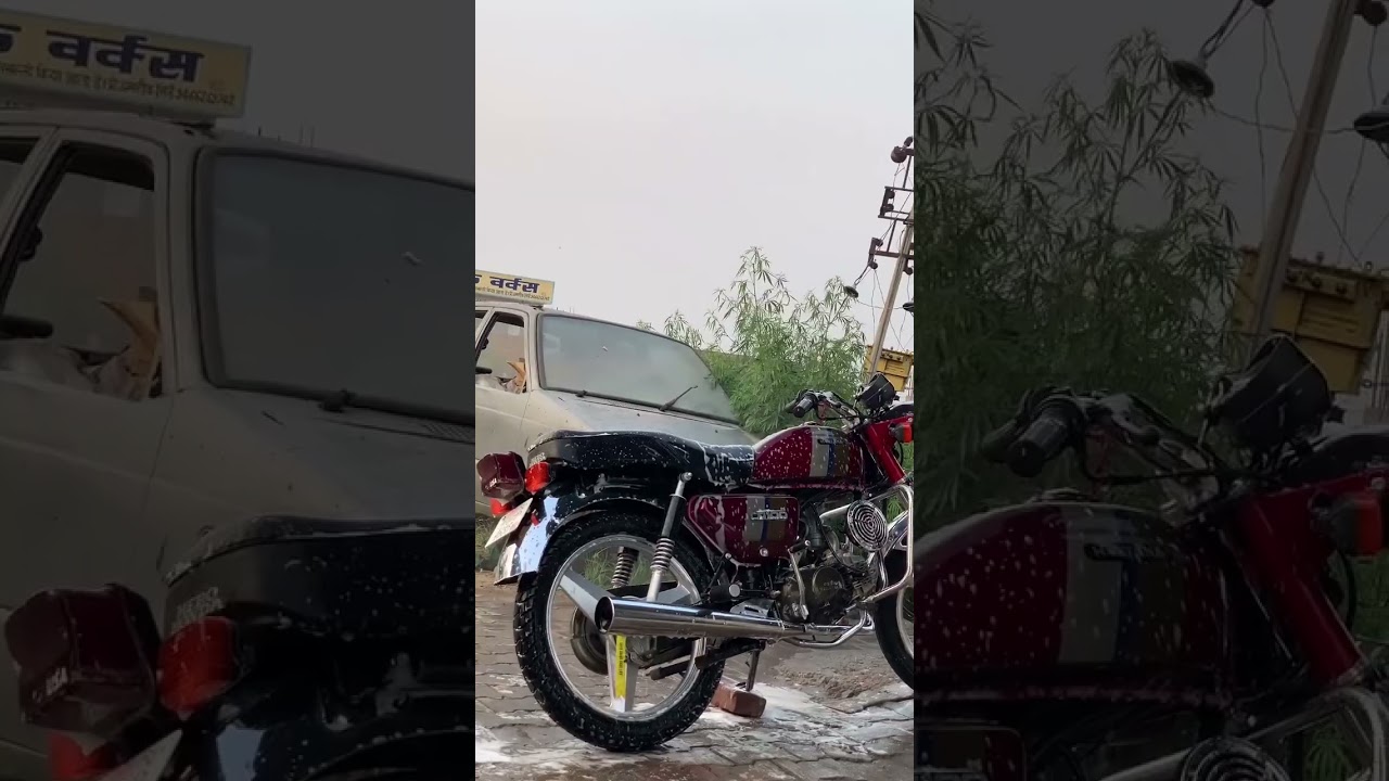 CD 100 ss full modified bike and New look ✈️🚳
