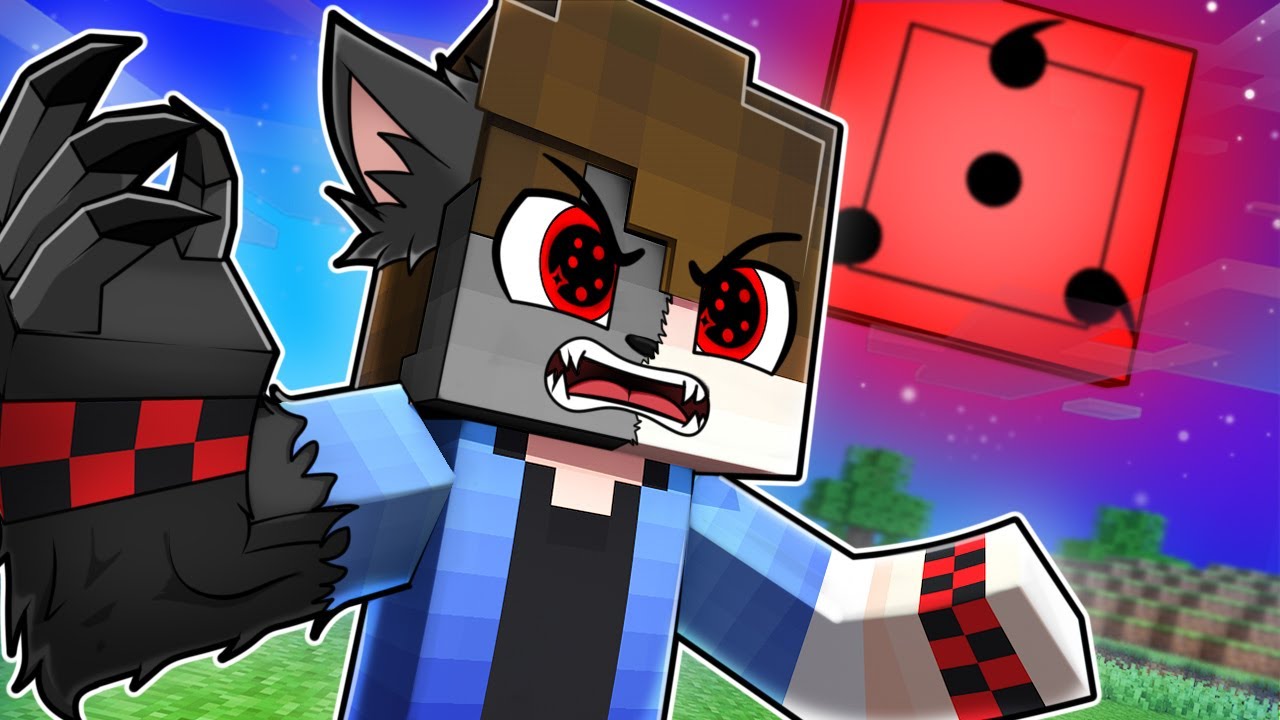 O SHARINGAN do LOBO no NARUTO Minecraft