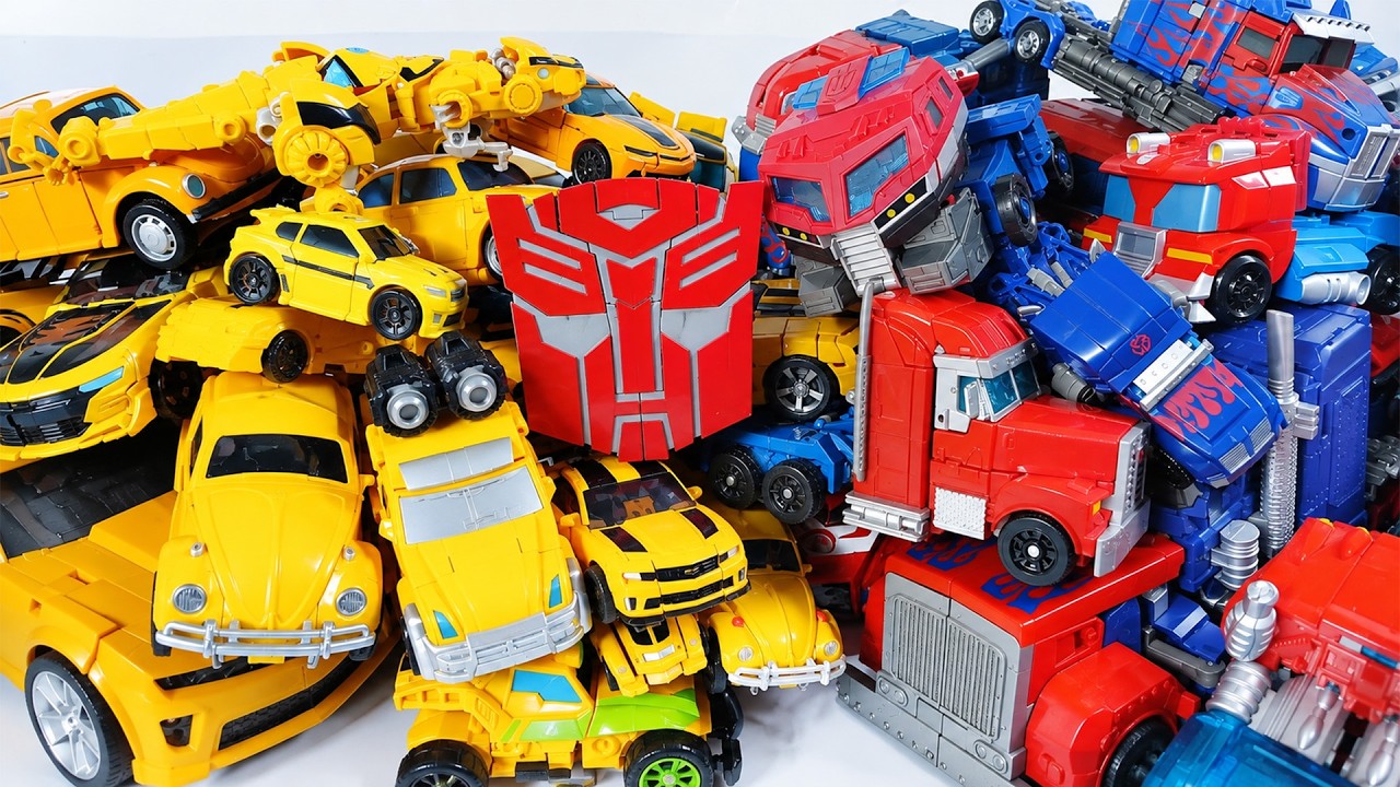 Huge Transformers Toys Collection | Different Leader OPTIMUS PRIME & BUMBLEBEE Robot Generations