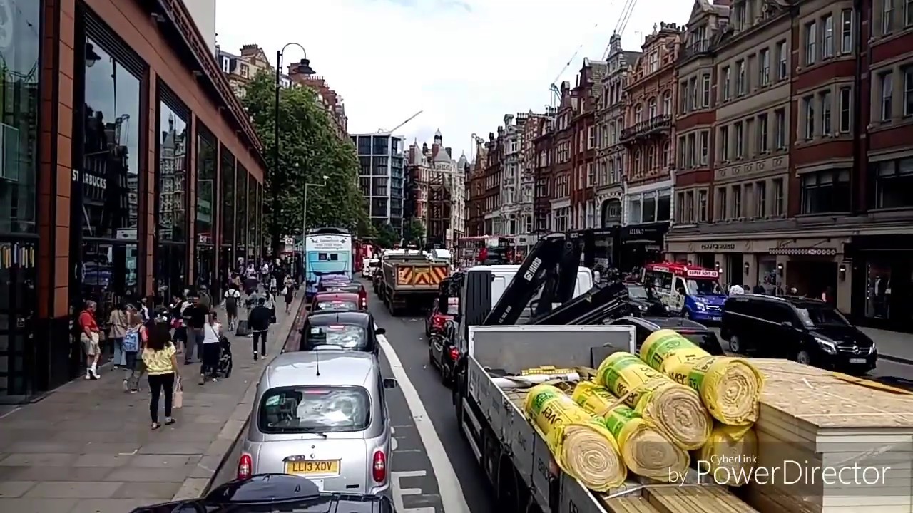 FULL ROUTE VISUAL | London Bus Route 74 - Putney High Street to Baker Street Stn | MHV98 (LF67EWX)