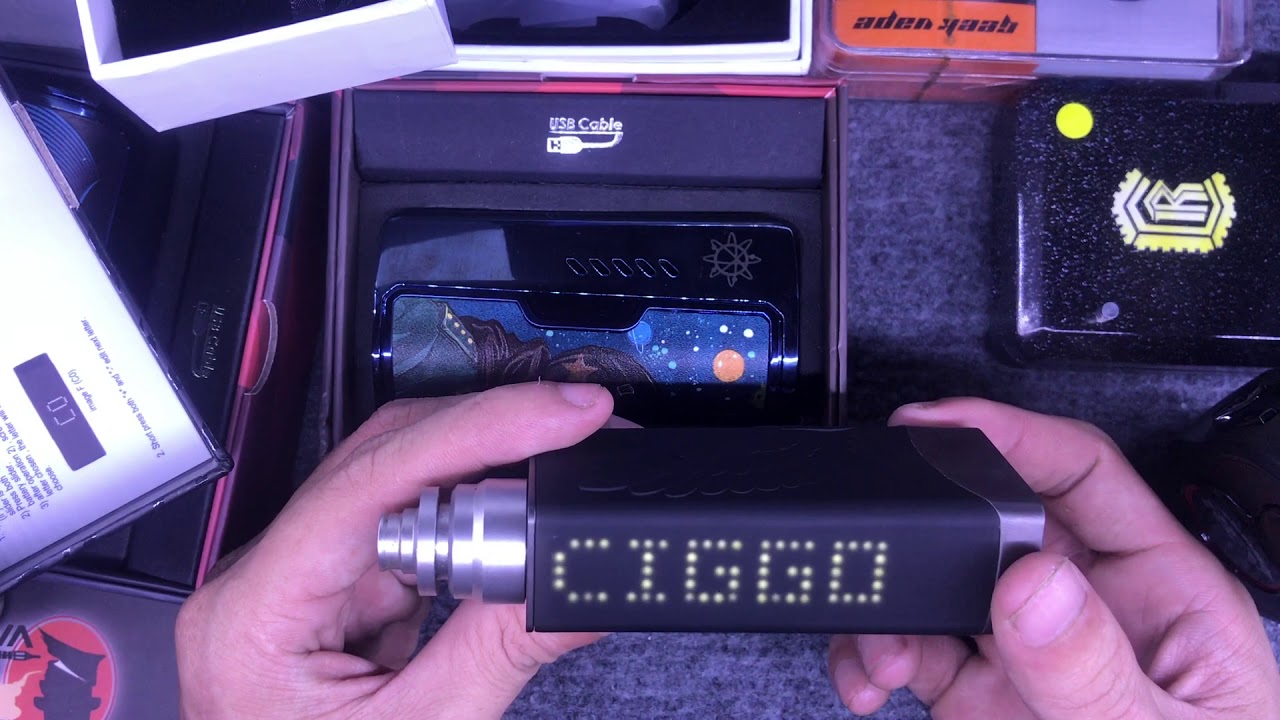 CigGo Tattoo 75W Banshee hướng dẫn sử dụng - Vape Đ&agrave; Nẵng - Vape Việt Nam
