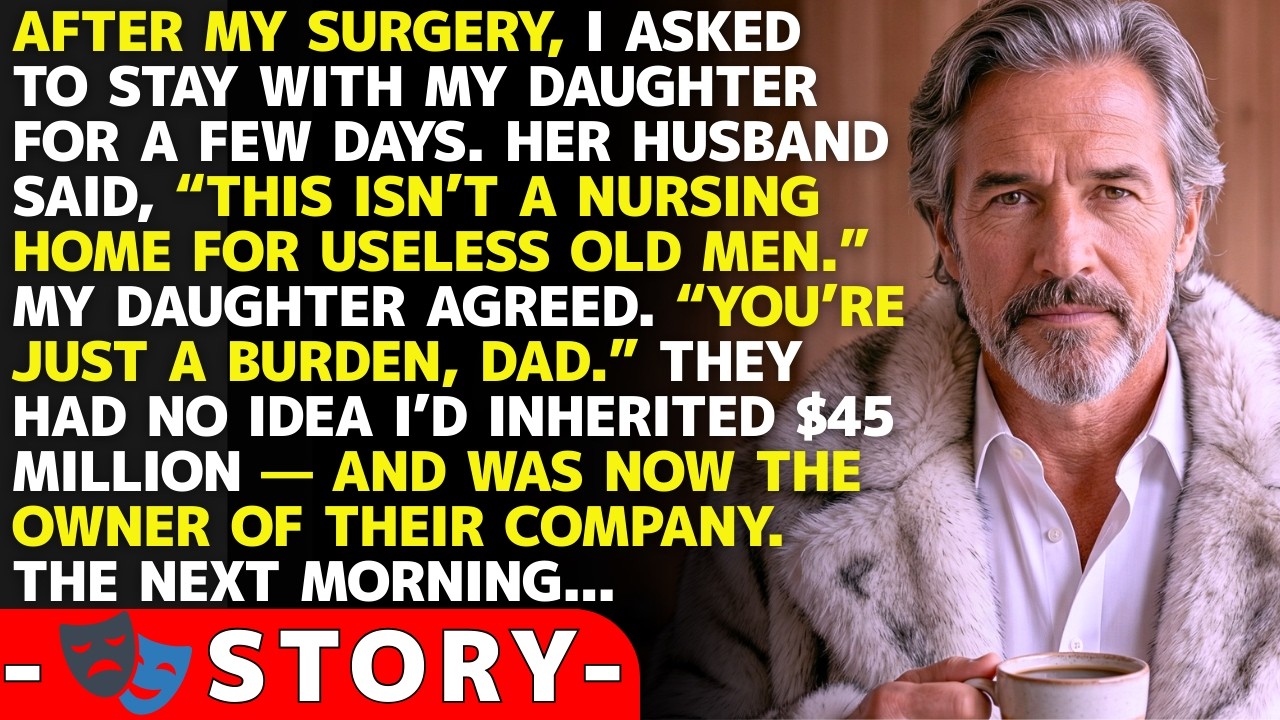 After My Surgery, I Asked To Stay With My Daughter — “This Isn’t A Nursing Home,” Her Husband Said