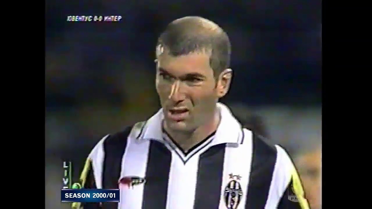 Zinedine Zidane vs Inter Milan - 2000-01 Serie A 26R