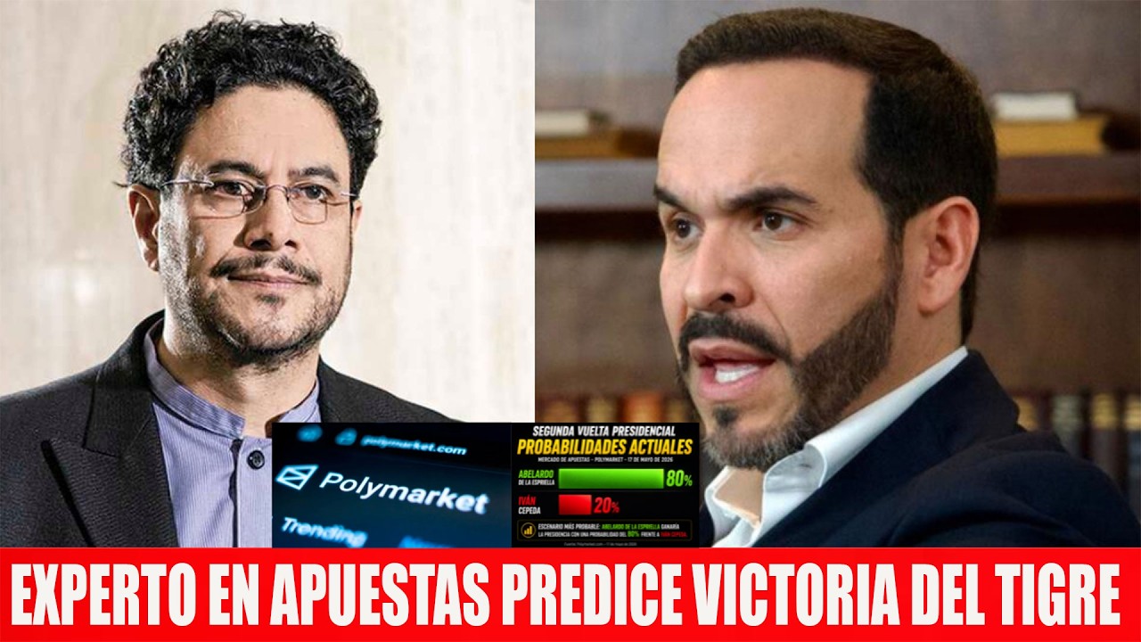 ATENCION: POLYMARKET EXPLOTA: Abelardo tendr&iacute;a hasta 80% de probabilidad de ganar